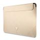 2. Guess Saffiano Triangle Logo case for a 14" laptop - beige