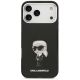3. Karl Lagerfeld IML Aquarelle Karl & Logo MagSafe Case for iPhone 17 Pro Max - Black