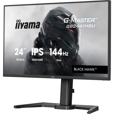 3. IIYAMA LED IPS MONITOR 23.8" GB2441HSU-B1 Black Hawk 144Hz