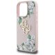 6. Guess Grained Roses Big 4G logo iPhone 16 Pro Max case - pink