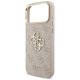 6. Guess 4G Big 4G Classic Logo Big Strap Metal Buttons Case for iPhone 17 Pro Max - Pink