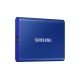 6. Samsung SSD T7 Portable 2TB MU-PC2T0H/WW Blue