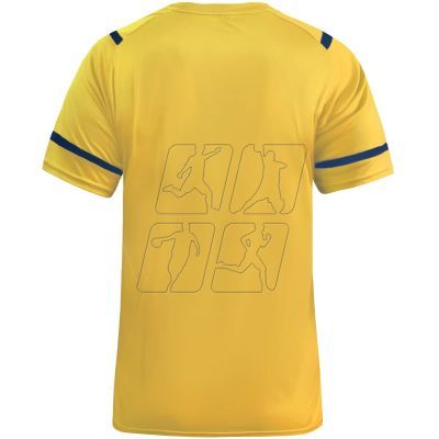 3. Zina Crudo Jr football shirt 3AA2-440F2 yellow\blue