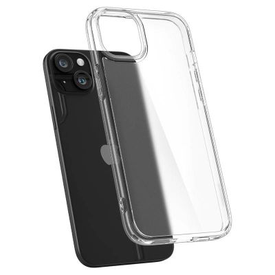 9. Spigen Ultra Hybrid Case for iPhone 15 Plus - Clear Matte