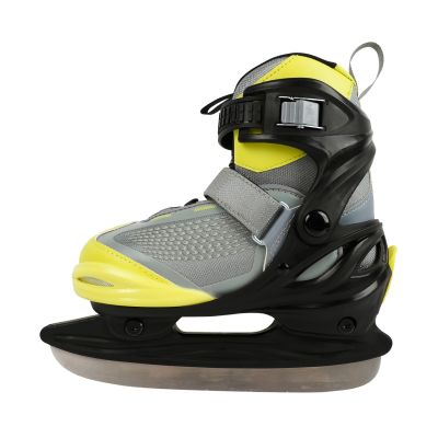 12. Roces Moody Ice X Ice Skates Black and Lime 450743 001