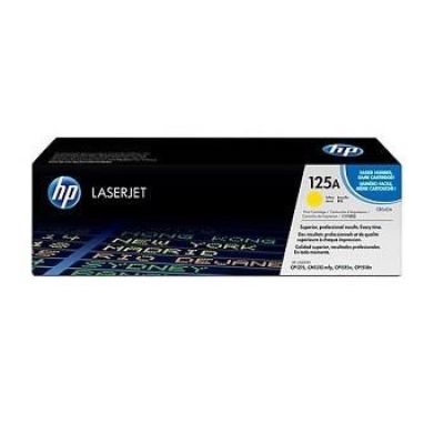 2. HP 125A original yellow LaserJet toner cartridge