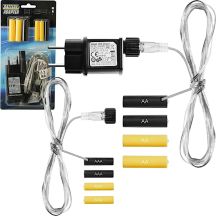 4xAA OR 4xAAA BATTERY ELIMINATOR