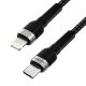 3. Wozinsky WNBCL2 Lightning / USB-C PD 30W cable 2 m - black