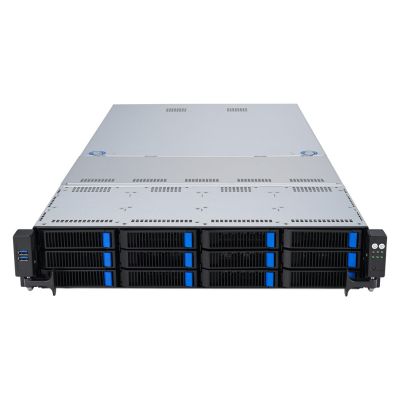2. Asus Rack Platform (2U) RS521A-E12-RS12U AMD Epyc 9005/9004 (12x NVMe/SATA HS, 2xM.2, 2x1Gbe, IPMI, 1+1 1600W)