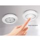 8. MACLEAN 6X WIRELESS BATTERY-OPERATED LED LAMP WITH REMOTE CONTROL MCE165