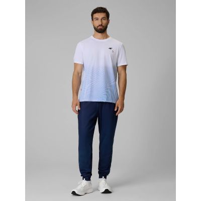 6. Men's regular printed T-shirt 4F 4FRSS26TTSHM4040-33A