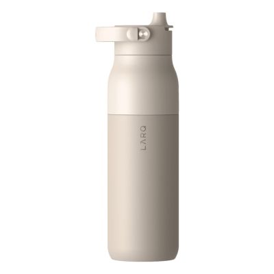 LARQ Bottle PureVis 2 - intelligent, self-cleaning filter bottle, UV-C light 1L (granite white)