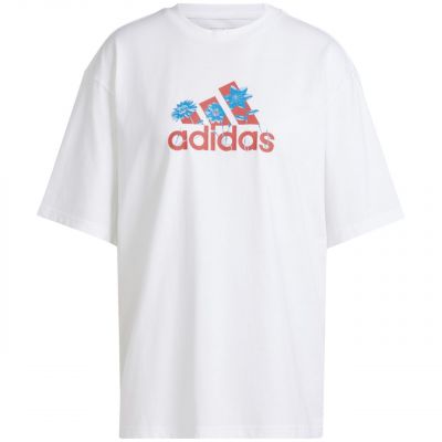 adidas Flower Pack Badge of Sport Women's T-Shirt White IT1421