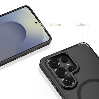 5. Tech-Protect MagCam MagSafe Case for Samsung Galaxy S26 Ultra - Matte Black