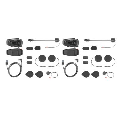 7. INTERPHONE U-COM 8R motorcycle intercom, set for 2 helmets