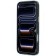5. Karl Lagerfeld IML Big Signature Resin Metal Frame Case for iPhone 18 Pro / 17 Pro - Black