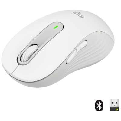 Logitech Signature M650 L Wireless OFF-WH Mouse
