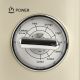 4. Girmi FM2105 Microwave Oven, Cream