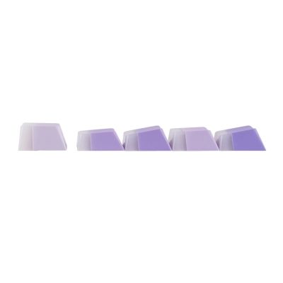 10. gasket HERO84 HE keyboard White+Purple+Gradient+LIGHT JadeKing switch RGB AULA