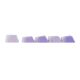 10. gasket HERO84 HE keyboard White+Purple+Gradient+LIGHT JadeKing switch RGB AULA