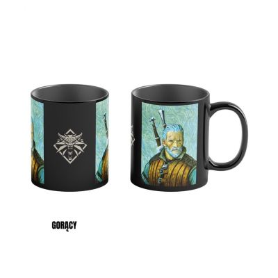 2. Good Loot Game Art Chronicles The Witcher Thermoactive Mug Geralt & Vincent van Gogh