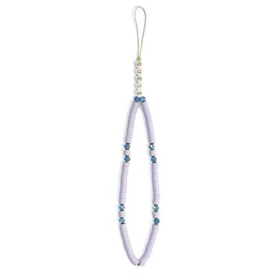 2. Guess pendant GUSTPEARU Phone Strap lilac/lilac Heishi Beads