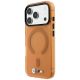 2. BMW M IML Frosted Metal Logo & Trims MagSafe Case for iPhone 17 Pro Max / 18 Pro Max - Orange