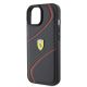 6. Ferrari FEHCP15SPTWK iPhone 15 6.1" black/black hardcase Twist Metal Logo