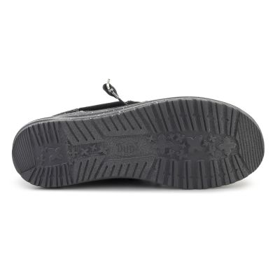 4. HEYDUDE WALLY FUNK MULTI MESH BLACK/SMOKE GRAY 45146-0PM
