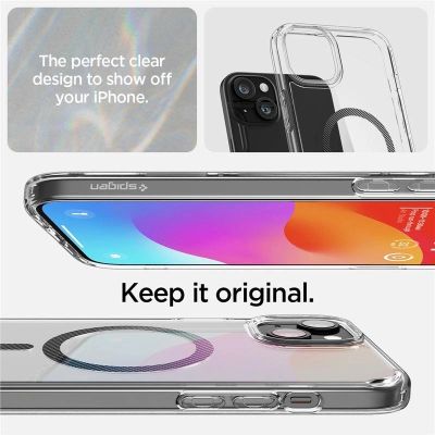 2. Spigen Ultra Hybrid MagSafe case for iPhone 15 Plus - carbon