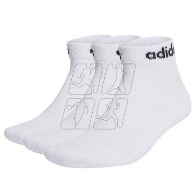 2. Socks adidas Linear Ankle Socks Cushioned HT3457