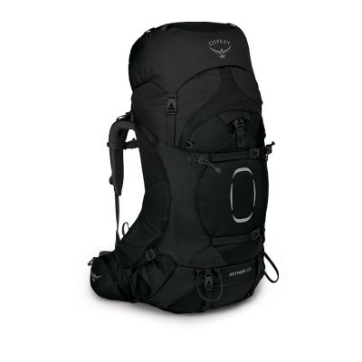 5. OSPREY Aether 65 trekking backpack black S/M