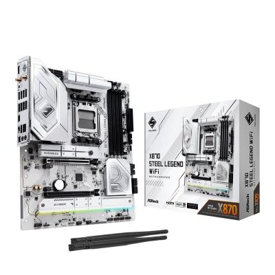 3. ASRock X870 Steel Legend WiFi Motherboard