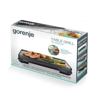 4. Gorenje TG2000LCB Freestanding 2000 W Black