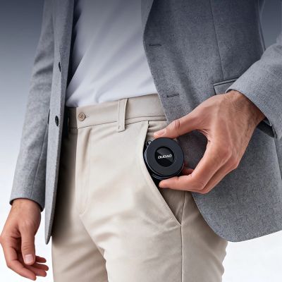 4. Dudao F24PRO MagSafe Compatible Car Holder with Suction Cup for Windshield or Dashboard - Black