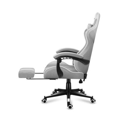 42. Huzaro Force 4.7 White Mesh Gaming Chair