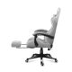42. Huzaro Force 4.7 White Mesh Gaming Chair