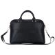2. Guess Grained Zipper Pocket Triangle Logo 15" Laptop Bag - Black