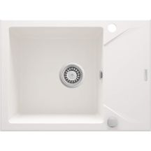 Single-bowl granite sink with drainer ZQJ_A11A 5908212096383