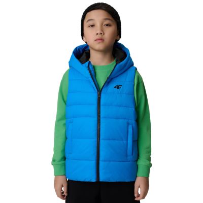 Boy's vest 4F M313 blue 4FJWSS26TVJAM313 33S