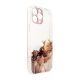 2. Marble Case Cover for Xiaomi Redmi Note 11 Pro Gel Cover Marble Brown