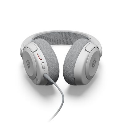 12. Steelseries Arctis Nova 1P Wired Headband Gaming Headset White
