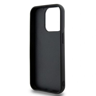 9. DKNY 3D Rubber Repeat Pattern case for iPhone 15 Pro Max - black