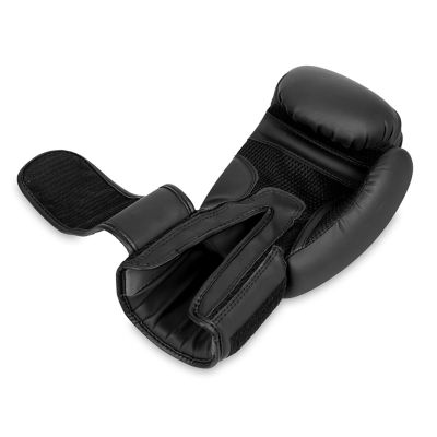 12. 8oz Boxing Gloves - Taver Black One - Origin Series