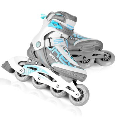6. Spokey Prime Pro WH/TQ 38 926966 inline skates