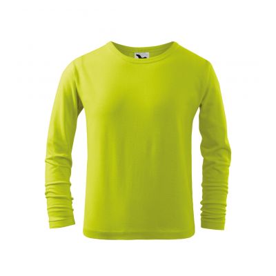 3. Malfini Fit-T LS Jr T-shirt MLI-12162 lime