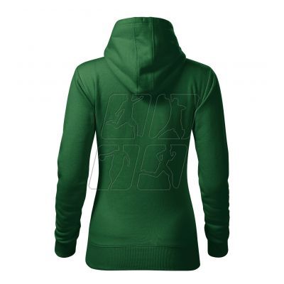 3. Malfini Cape Free W MLI-F1406 sweatshirt, bottle green
