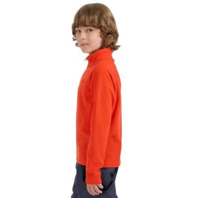 11. Fleece sweatshirt for boy 4F M058 red 4FJWAW25UFLEM058 62S