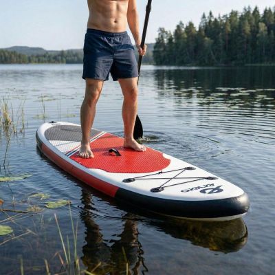 18. SET - INFLATABLE SUP BOARD 145KG 320X81X15CM ENERO