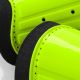 13. Meteor L football shin guards green
